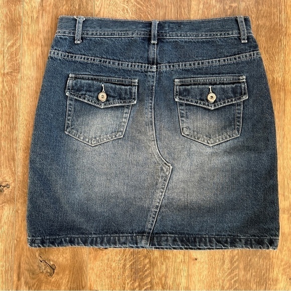 Vintage 90s Classic Jean Mini Skirt Size 27 - Picture 2 of 7